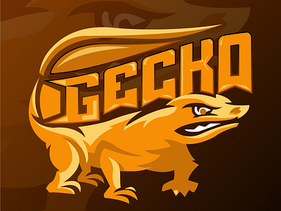 Gecko Mascot Logo Design animation branding graphic design logo motion graphics ui