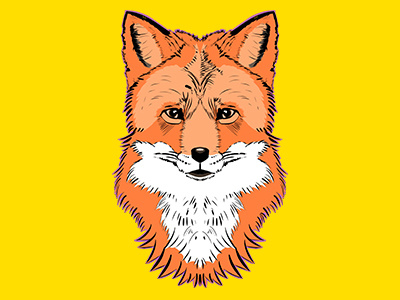 Fox mascot logo