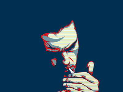 Obama Hope style- Vector art