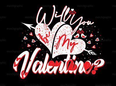 Will you be my valentine quotes custom tshirt design fiverr t shirt design graphic graphicdesign illustration t shirt design valentinesday will you be my valentine