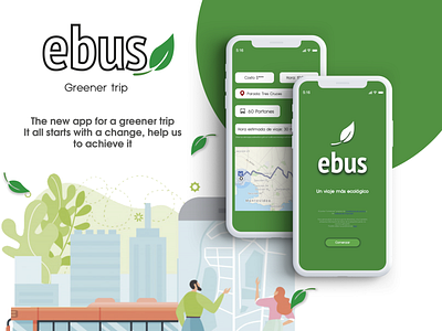 E-bus. The new app app branding design designthinking graphic design illustration logo mobile ui userresearch ux