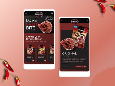 Beef Jerky Mobile Site