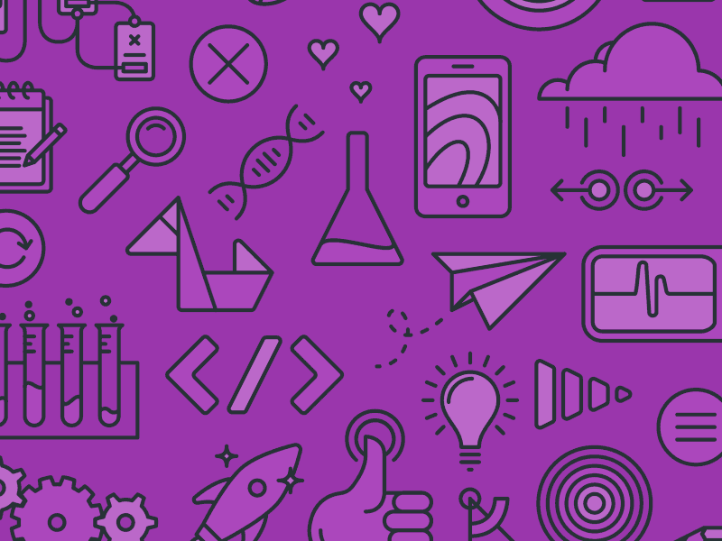 Free product design e-course invision app prototyping icon animation gif e-course bulb gears rocket notes
