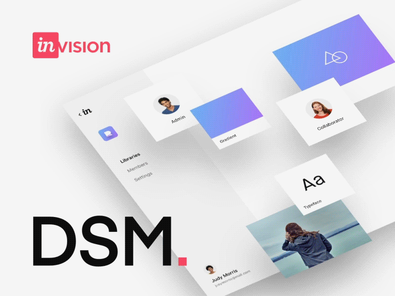 Introducing InVision Design System Manager animation app brand design dsm invision manager prototyping studio system tool web