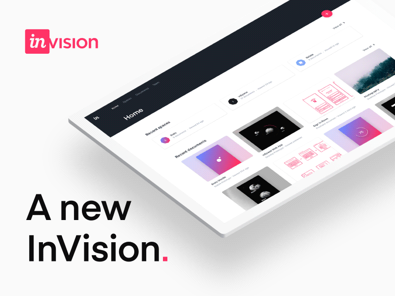 InVision V7: 2 years in the making - coming 2018 animation app collaboration invision light presentation prototype share tool ui v7 web