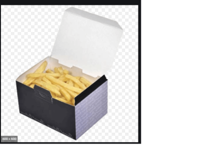 French Fries Box Pictures PNG Images