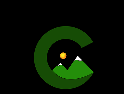 Identité visuelle - Couleur Montagne branding logo