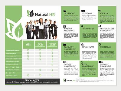 brochure corporate design icons layout