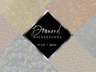 Diamond Backgrounds rhinestone background