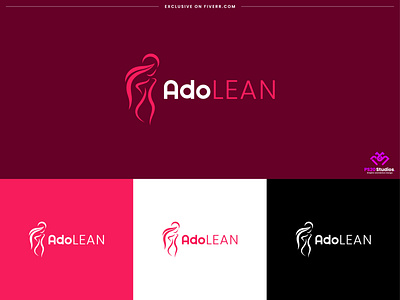 clothing Logo design - ado lean branding identity