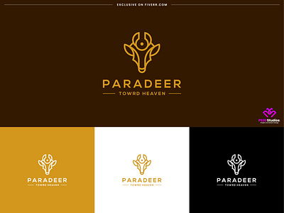 deer logo design - para deer branding identity brand brand development branding business logo clothing logo company branding company logo creative logo deer logo design fiverr graphic design icon logo illustration line logo logo minimal logo minimalist logo ps20 studios