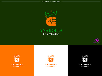 tea factory logo design - anakolla tea trails branding identity brand brand development branding business logo company branding company logo creative logo design fiverr graphic design illustration logo ps20 studios tea tea factory logo tea logo