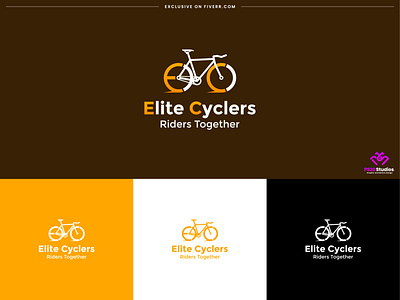 cycle logo design - elite cyclers minimalist branding identity brand brand development branding business logo company logo creative logo cycle logo design fiverr graphic design icon logo illustration logo minimal logo minimalist ps20 studios