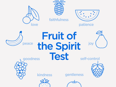 Fruit Test apple bananna cherry fruit grape icon illustration pear pineapple raspberry strawberry watermelon