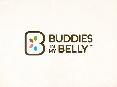 Buddies in My Belly brand holistic identity logo micro biome pharmaceutical probiotic