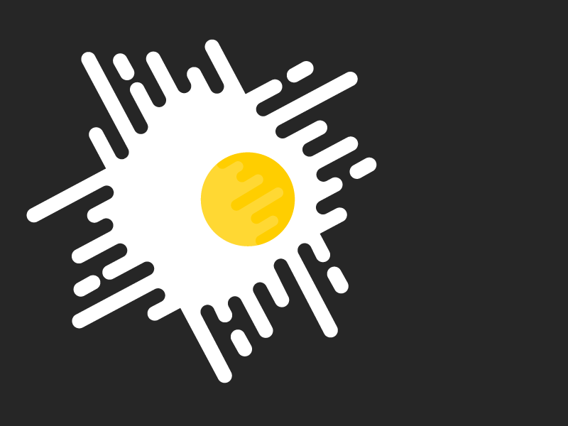 Sunnysideup breakfast egg illustration minimal simple sunnysideup