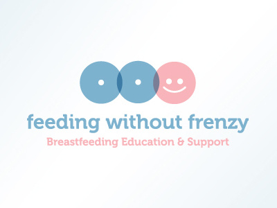 Feeding Without Frenzy baby blue boobs breast breastfeeding circle pink transparency