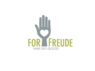 ForFreude green grey hand love support