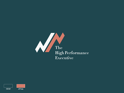 High Performance Executive Logo branding design graphic design illustration logo minimal typography ux vector