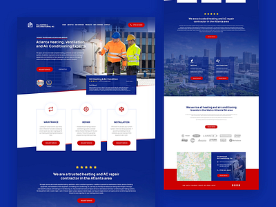 Gill Heating & Air Conditioning, INC WordPress Web Design