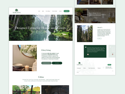 Glory Living WordPress Web Design