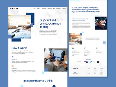 Kurdcoin WordPress Web Design app branding design illustration logo minimal typography ui ux vector