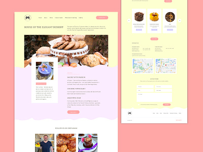 Charlotte Patisserie WordPress Web Design