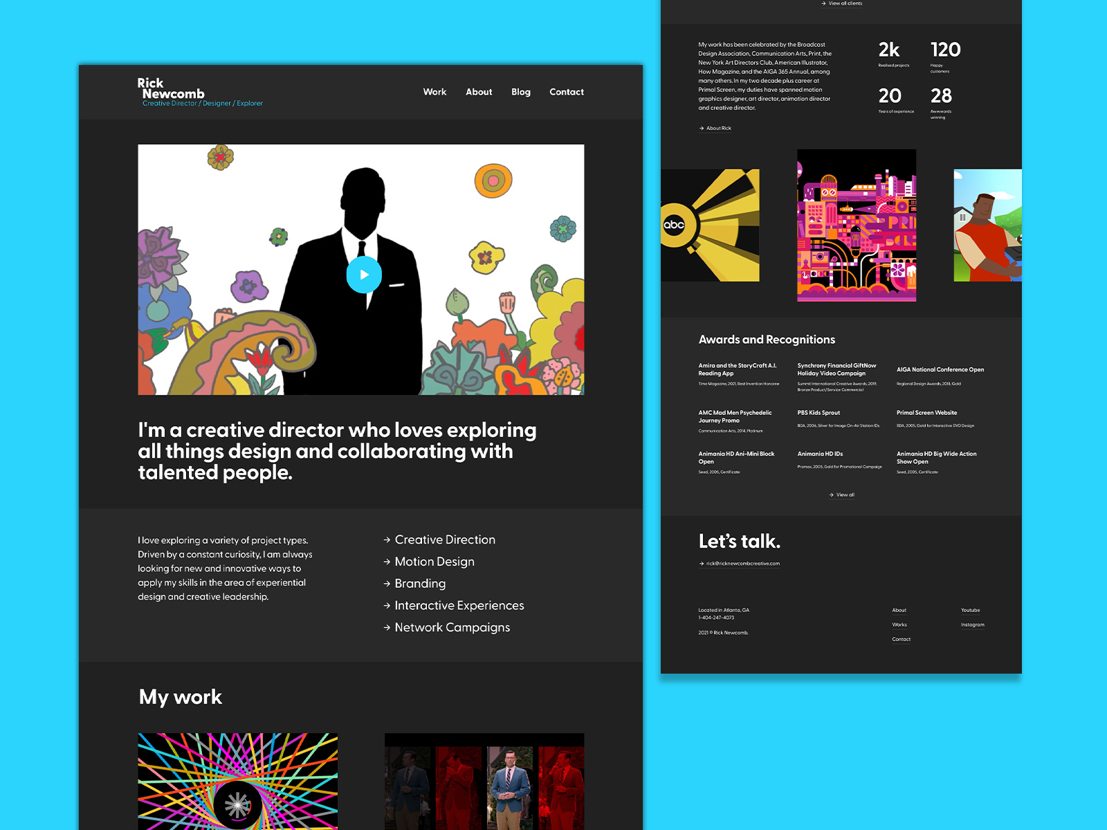 Rick WordPress  Design by DreamHost Pro Services on Dribbble