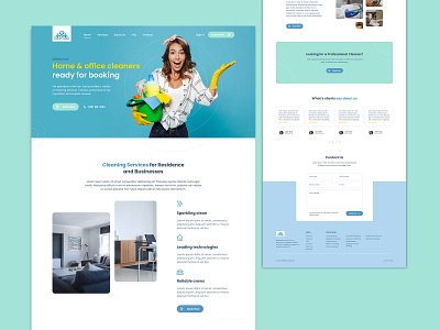 Alf's Magic Maids WordPress Web Design