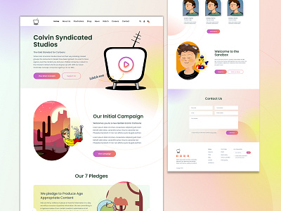 Colvin Studios WordPress Web Design