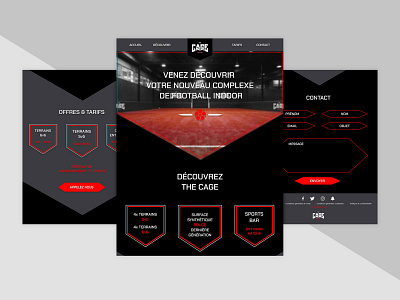 The Cage app branding design flat logo minimal ui ux vector web webdesign website xd