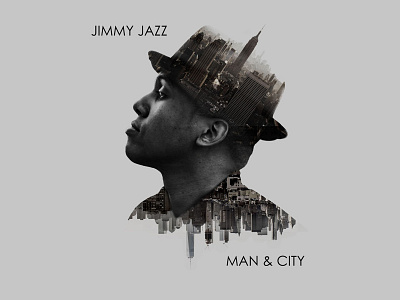 Man & City cd cover cd design design graphic design music