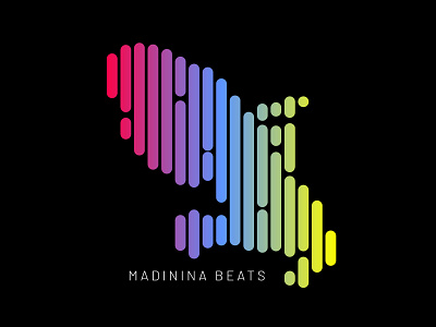 Madinina Beats branding design graphic design illustrator logo vector