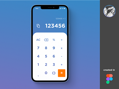 Calculator UI calculator dailyui design ui