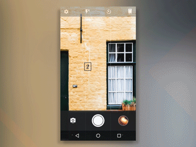Android camera animation android lollipop material design motion pixate