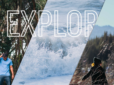 Explore layers nature sketch stock photo