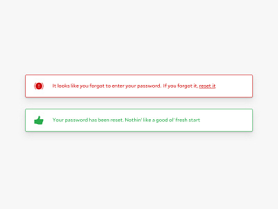 Daily UI #011—Error/Success 011 dailyui error success