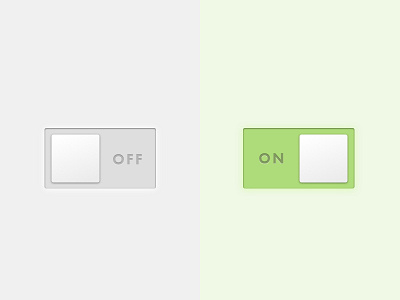 Daily UI #015–On/Off Switch 015 dailyui off on switch toggle