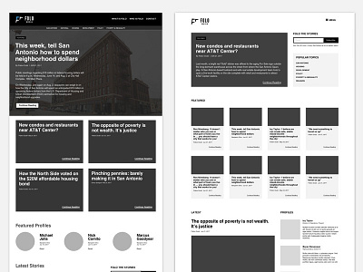 Wireframin' compare grayscale layout wireframe