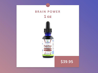 Brain Power Hemp Extract