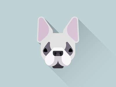 French bulldog iocn dog dog icon french bulldog icon iconography illustration illustrator logo puppy vector