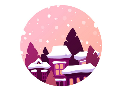 Cozy winter houses