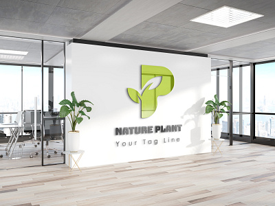 Nature Plant Logo branding design graphic design illustration logo vector