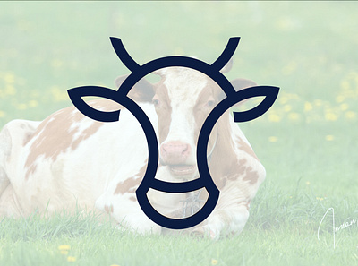 Company Logo branding cow logo design graphic design illustration logo logo design minimalist cow minimalist cow logo minimalist design minimalist logo minimalist logo design vector vector art vector cow vector cow logo vector design vector logo vector logo design