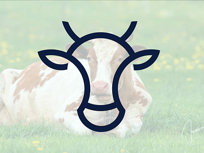 Company Logo branding cow logo design graphic design illustration logo logo design minimalist cow minimalist cow logo minimalist design minimalist logo minimalist logo design vector vector art vector cow vector cow logo vector design vector logo vector logo design