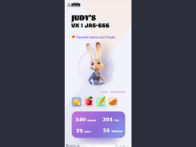【JACK游戏UI】GAMEUIUX二次元2D3DQ版WEB游戏界面图标交互设计创意JK时尚GUI插画素材LOGO