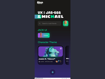 【JACK游戏UI】GAMEUIUX二次元2D3DQ版WEB游戏界面图标交互设计创意JK时尚GUI插画素材LOGO app design gui icon illustration logo ueux ui 二次元 交互 图标 扁平化 游戏设计 界面