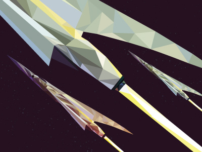 a thrilling moment flying illustration personal retro rockets space stars