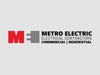 Metro electric logo logo logo design logodesign