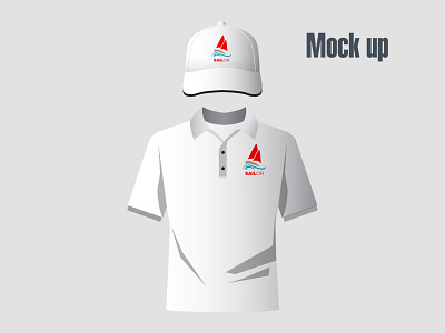 promotional t-shirt/cap mock-up